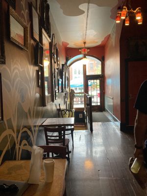 Vibe  at Haymarket Bookstore Cafe in Northampton