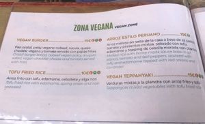 main dishes only  at Don Diego in Sotogrande