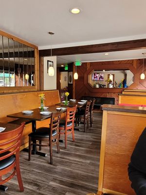 Cute place inside also has outdoor seating at Thai on Ski Run in South Lake Tahoe