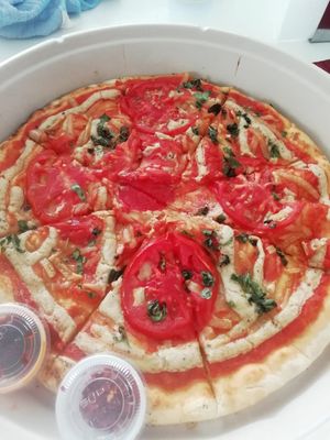 Margarita at Pizza Futura in Mexico City