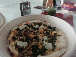 Hongos at Pizza Futura in Mexico City