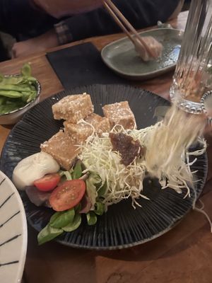 Tofu kara-age  at Hikage in Amsterdam