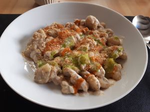 Menu of the day / Main / Gnocchi at La Cuina d'Adel in Valencia