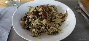 Mushroom rice at La Cuina d'Adel in Valencia