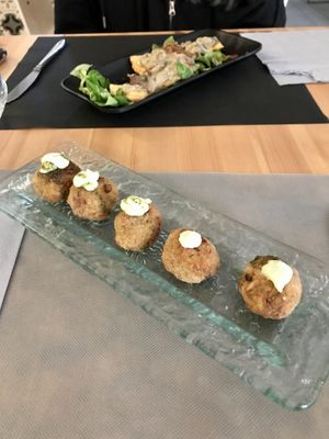 Croquettes  at La Cuina d'Adel in Valencia