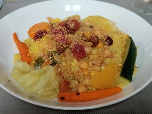 Flavor-packed couscous at La Cuina d'Adel in Valencia