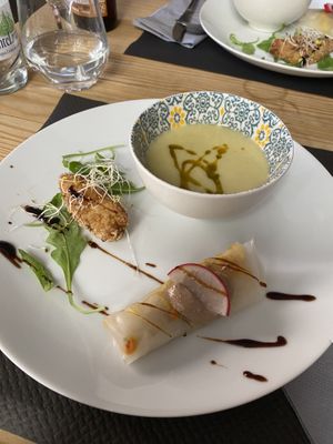 Entrantes del menú   at La Cuina d'Adel in Valencia