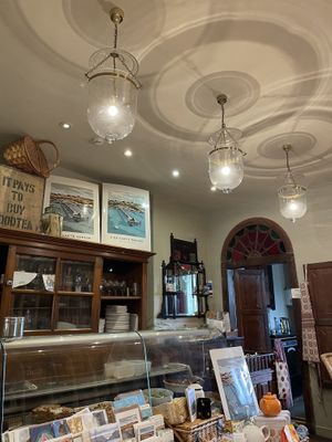 Gorgeous settings   at Kyffin Cafe Deli in Bangor