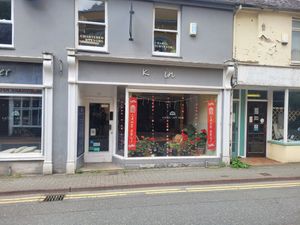 Caffi Kyffin Outside at Kyffin Cafe Deli in Bangor