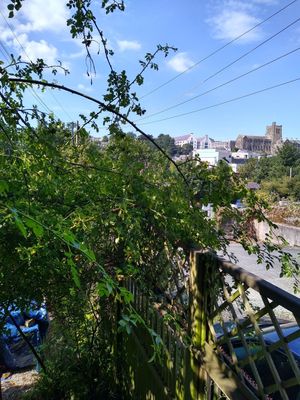 View at Kyffin Cafe Deli in Bangor