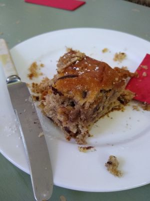 Cake at Kyffin Cafe Deli in Bangor