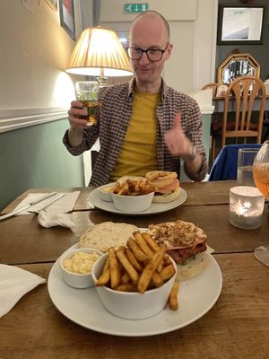 The not so Joe and the onion one. 😋  at The Dorset Burger Company in Weymouth