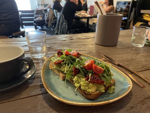 Avocado toast  at SeaYou in Tulln