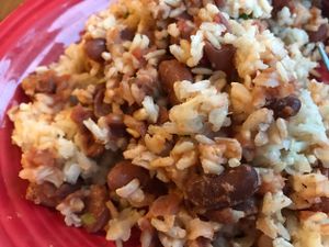 Elie's Red Beans and Rice at Evie's in Roanoke