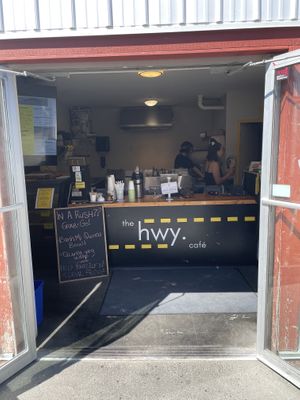   at The Hwy Cafe in Pemberton