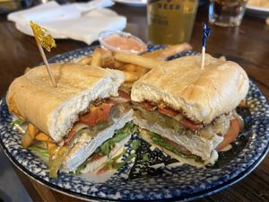 Vegan angry chick’n   at The Green Pig Pub in Salt Lake City