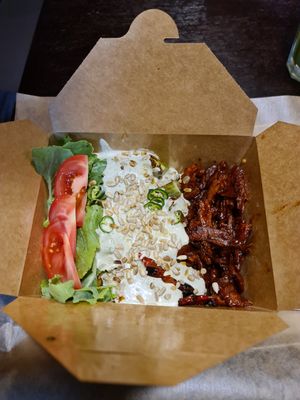 Bowl #3 at Vegan Place in Tbilisi