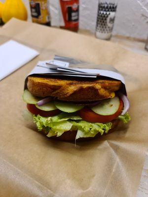 Your favourite 🥪 at Vegan Place in Tbilisi