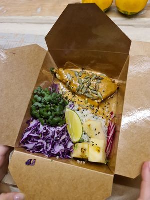 Bowl #1 at Vegan Place in Tbilisi