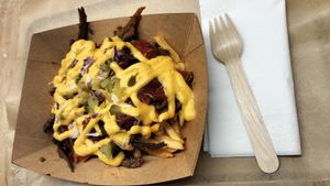 Döner box #Veganuary at Vegan Place in Tbilisi