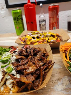 Bowl Nr.3 (homemade Seitan 😍) at Vegan Place in Tbilisi