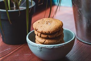 Peanut Cookie at Vegan Place in Tbilisi
