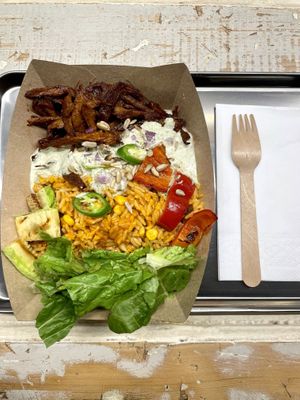 Bowl #3  at Vegan Place in Tbilisi