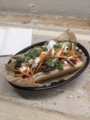 Bahn mi at Vegan Place in Tbilisi