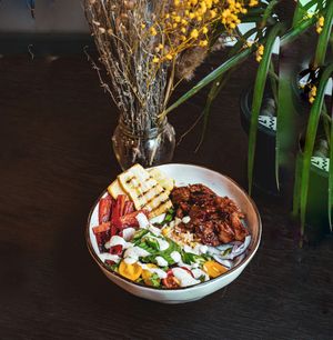 Bowl #3 at Vegan Place in Tbilisi