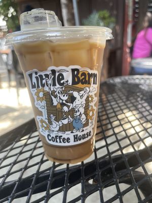   at Little Barn Coffee House in Los Angeles