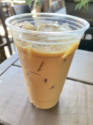 horchata turbo  at Little Barn Coffee House in Los Angeles