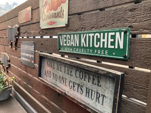   at Little Barn Coffee House in Los Angeles