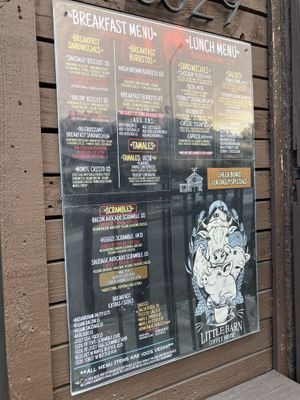   at Little Barn Coffee House in Los Angeles