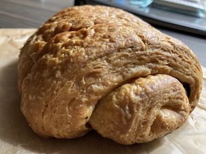 Chocolate croissant  at Little Barn Coffee House in Los Angeles