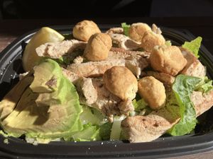 Caesar salad  at Little Barn Coffee House in Los Angeles