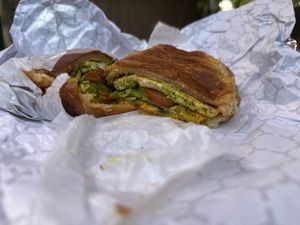   at Little Barn Coffee House in Los Angeles