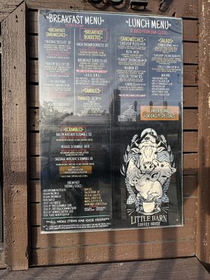   at Little Barn Coffee House in Los Angeles