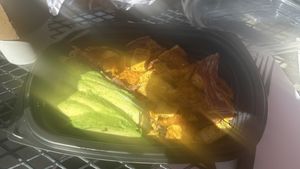 Tofu bacon scrambleed  at Little Barn Coffee House in Los Angeles