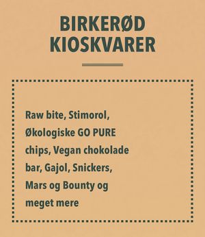 Vegan chocolate  at Byens Deli in Birkeroed