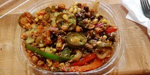 Burrito bowl at Boojum in Belfast