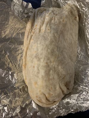 Wrapped burrito   at Boojum in Belfast