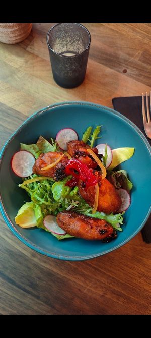 Forest Floor Calamari  at Oliveira Kitchen in East London