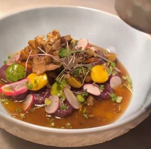 Hen of the Woods  at Oliveira Kitchen in East London