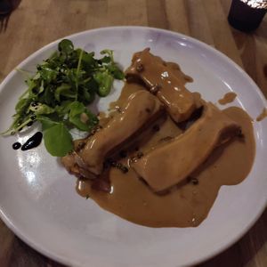 Fillets of Trumpets Royale at Oliveira Kitchen in East London