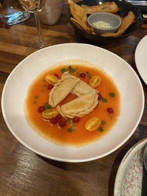 Pierogi  at Oliveira Kitchen in East London