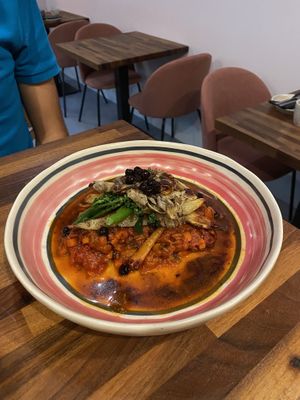 Hen of the woods at Oliveira Kitchen in East London