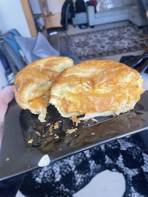 Vegan butter chicken pie  at Richoux Patisserie in Auckland