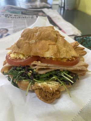 Vegan Ham Croissant   at Richoux Patisserie in Auckland