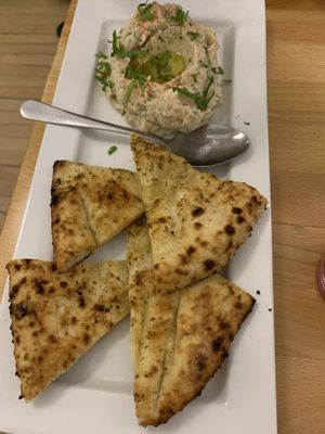 White bean dip #Veganuary at Pizzeria Grano in Vancouver