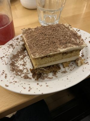 Tiramisu  #Veganuary at Pizzeria Grano in Vancouver